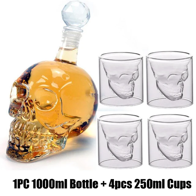 Skull Shot Glass Cup Set