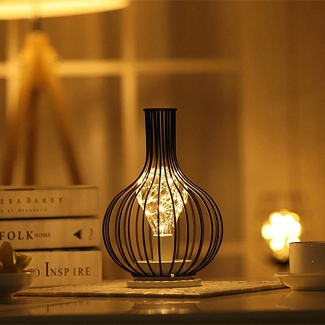 Wine Glass Bottle LED Table Lamp