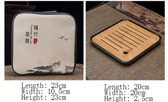 8 PCS Ceramic Teapot Gift Set