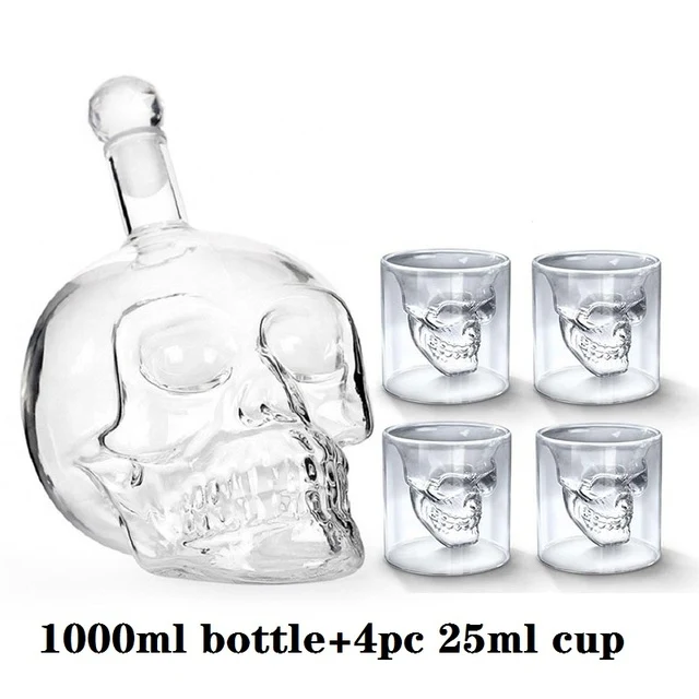 Skull Shot Glass Cup Set