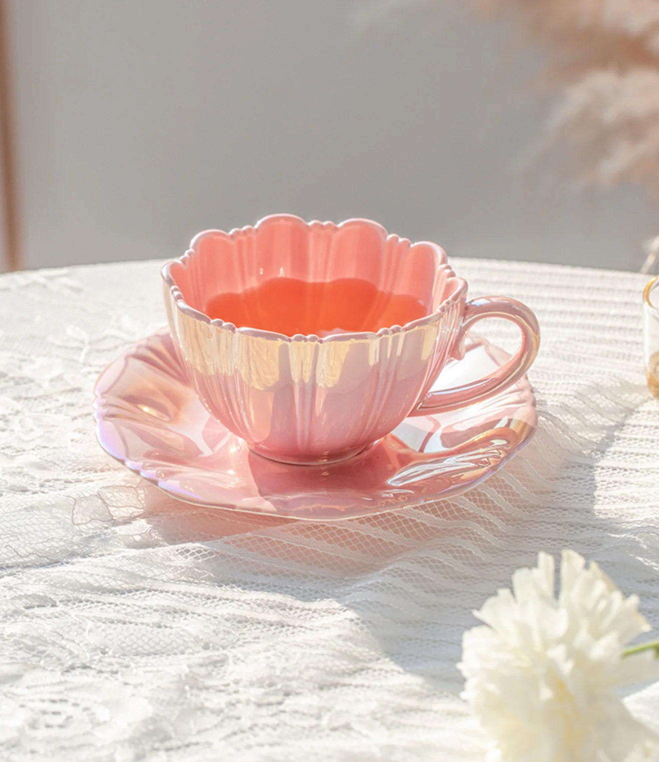 The Romantic Flowers Coffee Tea Cup