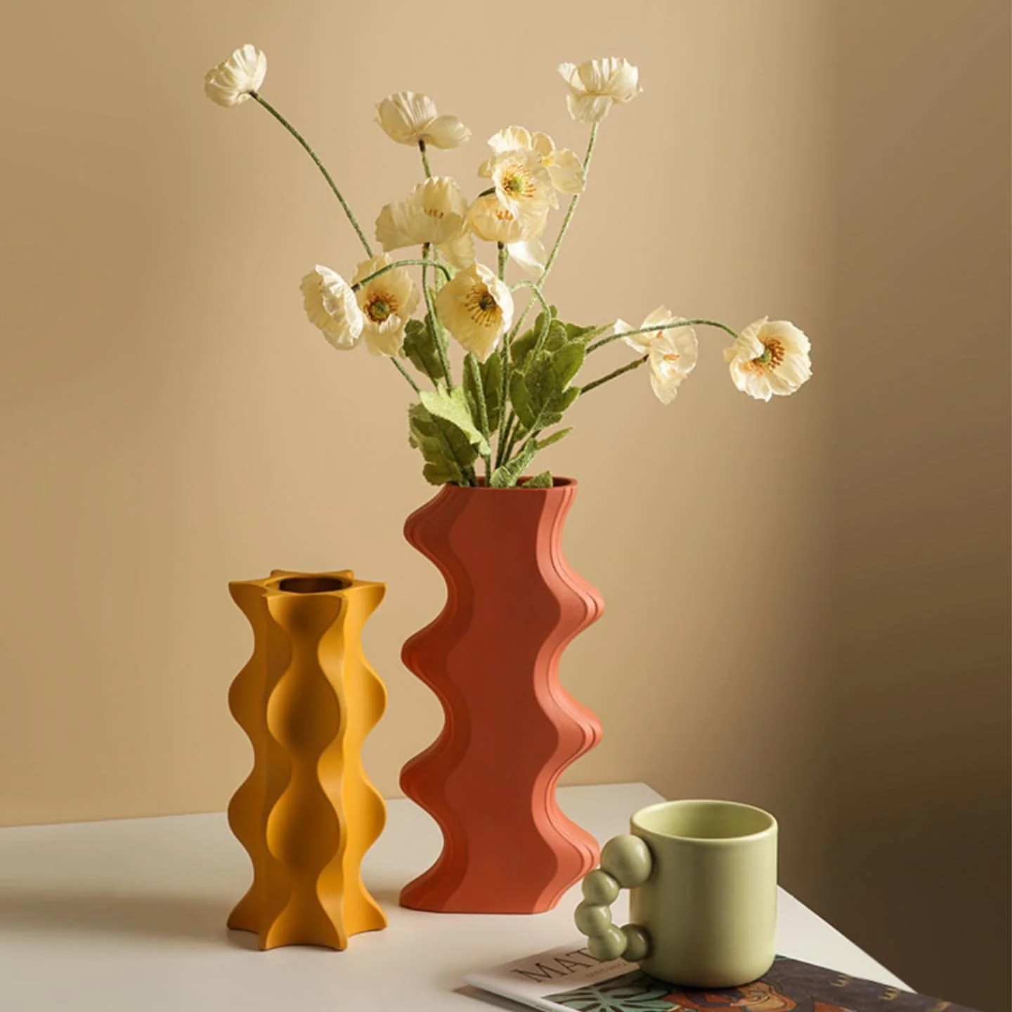 Colorful out-of-shape Vase
