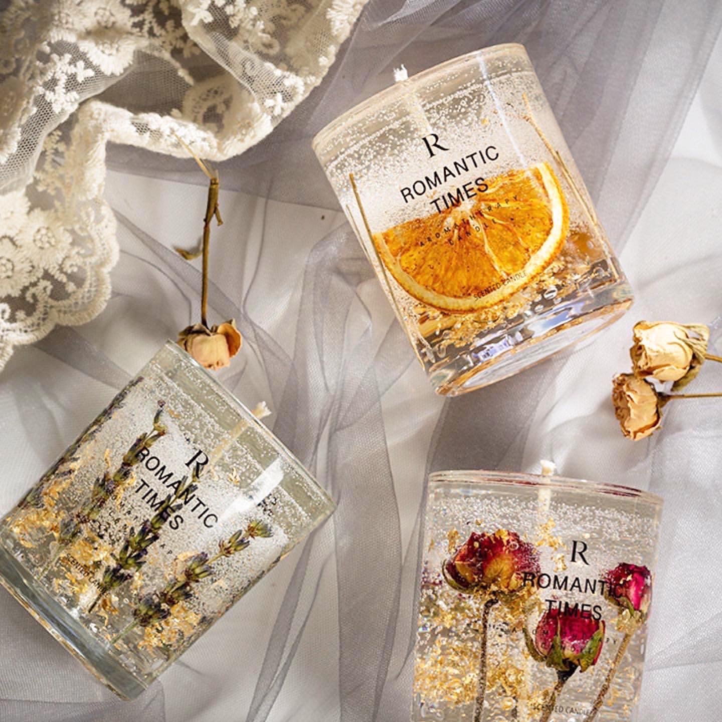 Romantic Jelly candles