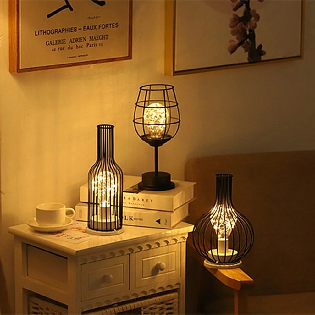 Wine Glass Bottle LED Table Lamp