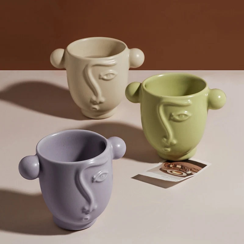 Creative Abstract Face Mug
