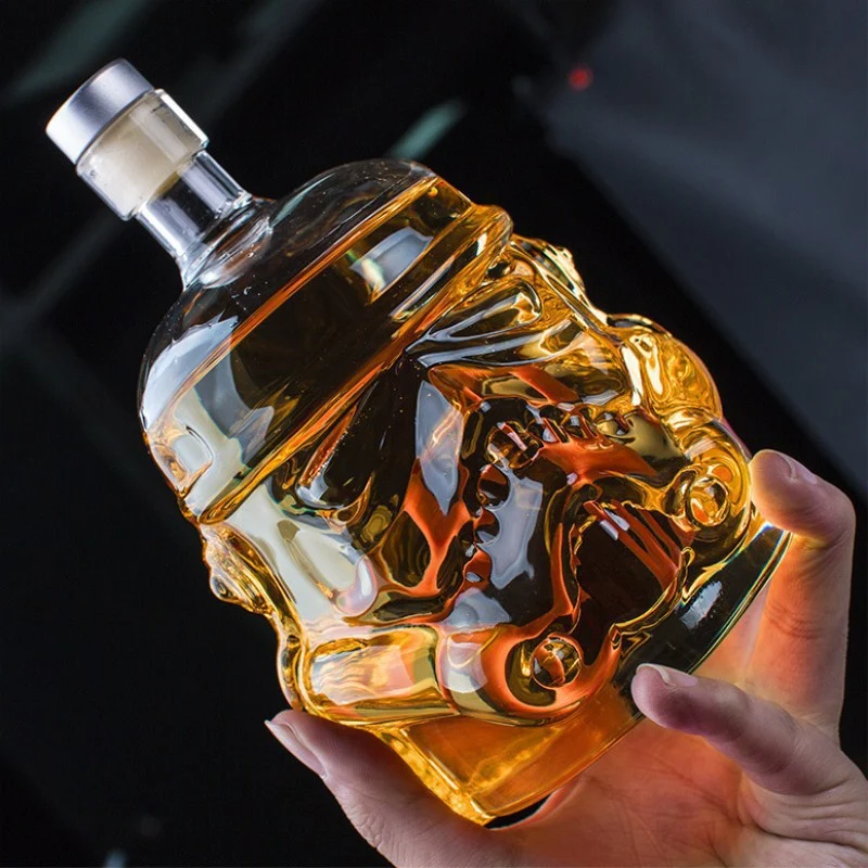 1 Pcs Storm Trooper White Soldier Decanter