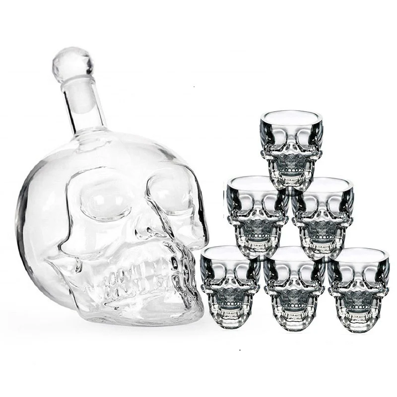 Skull Shot Glass Cup Set