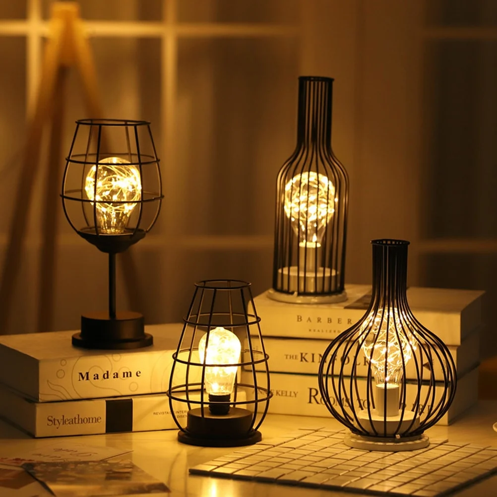 Wine Glass Bottle LED Table Lamp
