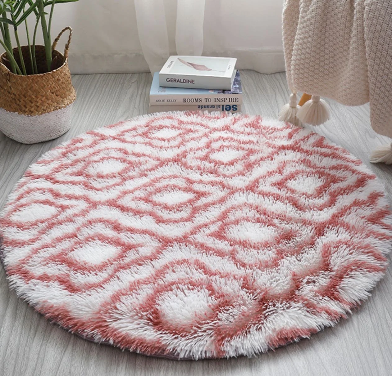 Circle sharp thickness blankets/ Colorful Rugs for home decor