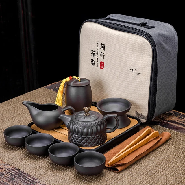 8 PCS Ceramic Teapot Gift Set