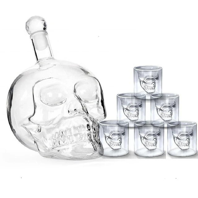 Skull Shot Glass Cup Set