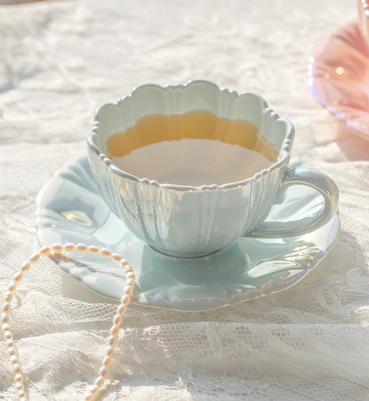 The Romantic Flowers Coffee Tea Cup