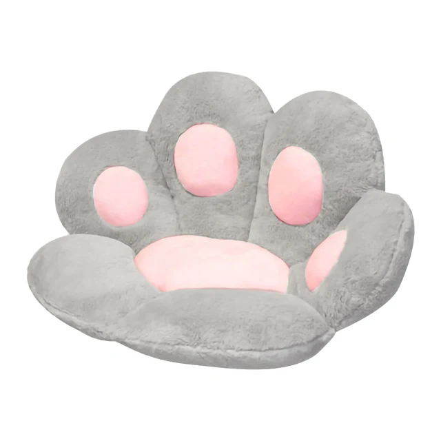 Cute Bear Paw Back Pillows and Cushion Seat