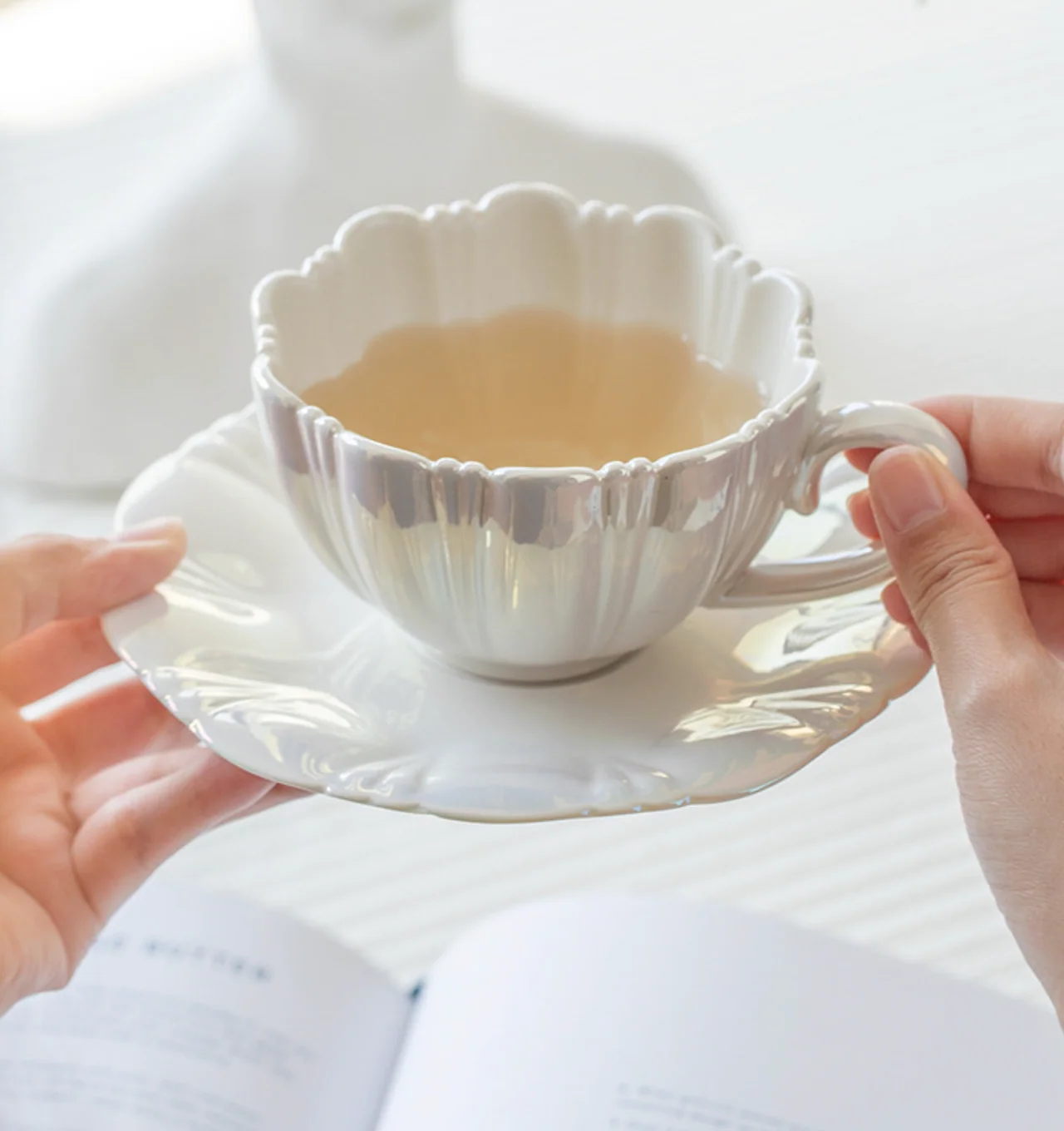 The Romantic Flowers Coffee Tea Cup